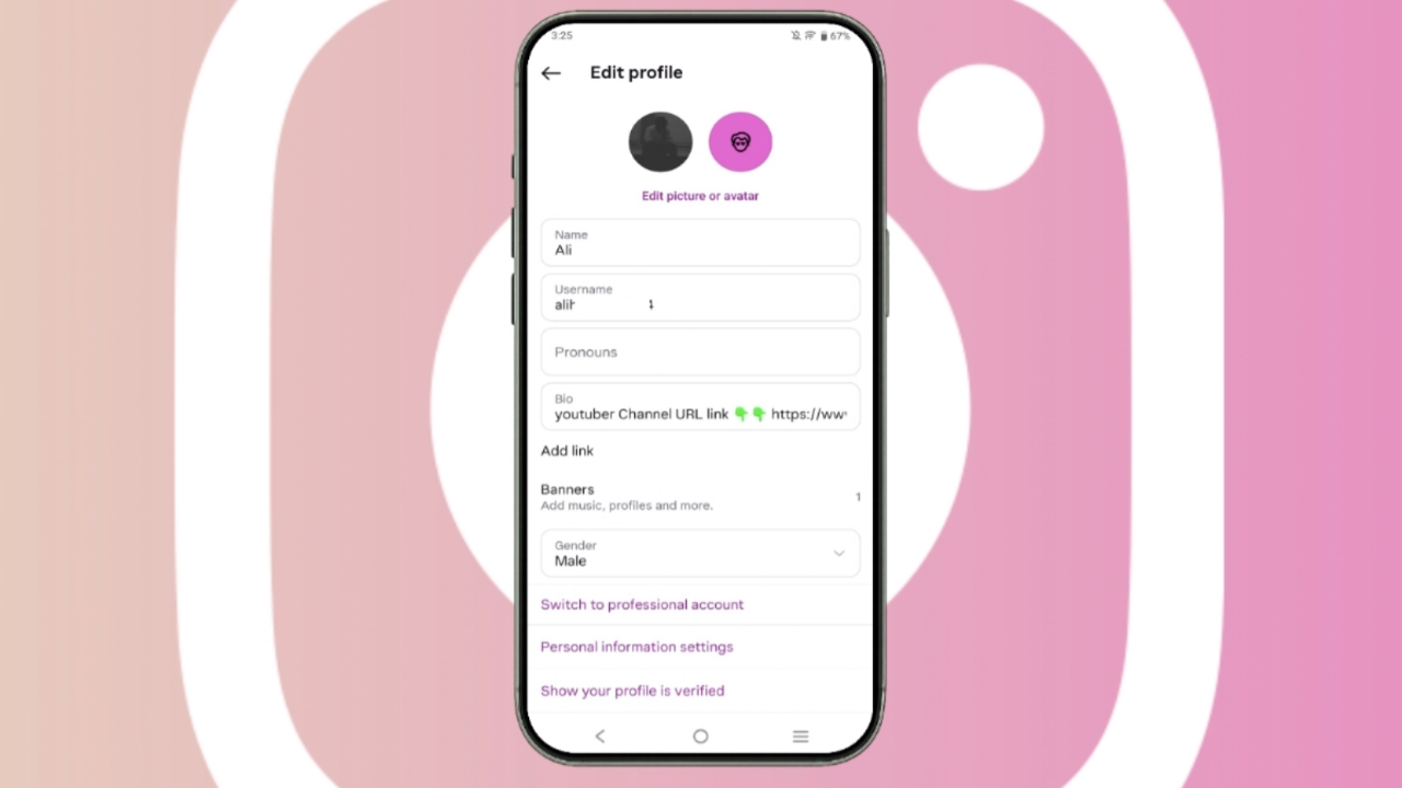 Switch Personal Account to Business Account on Instagram