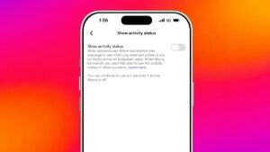 Turn Off Active Status on Instagram