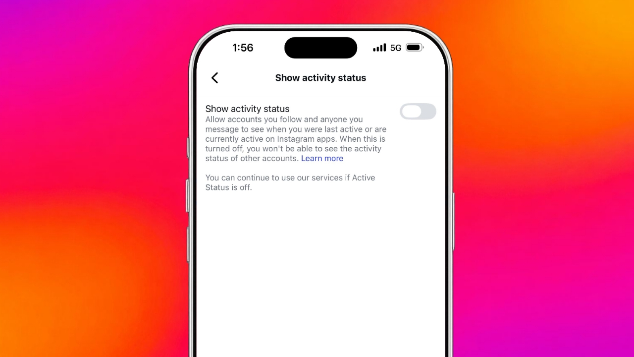 Turn Off Active Status on Instagram